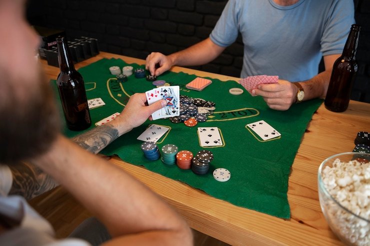 Papan taruhan Roulette dengan berbagai pilihan limit